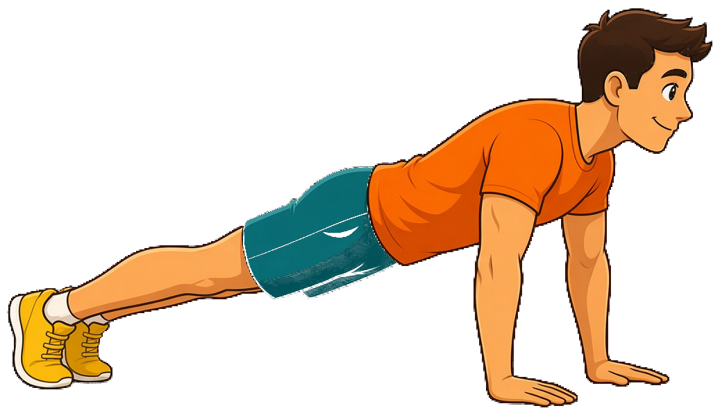 Push-up Fly — Steer with your eyes. Blink to jump.